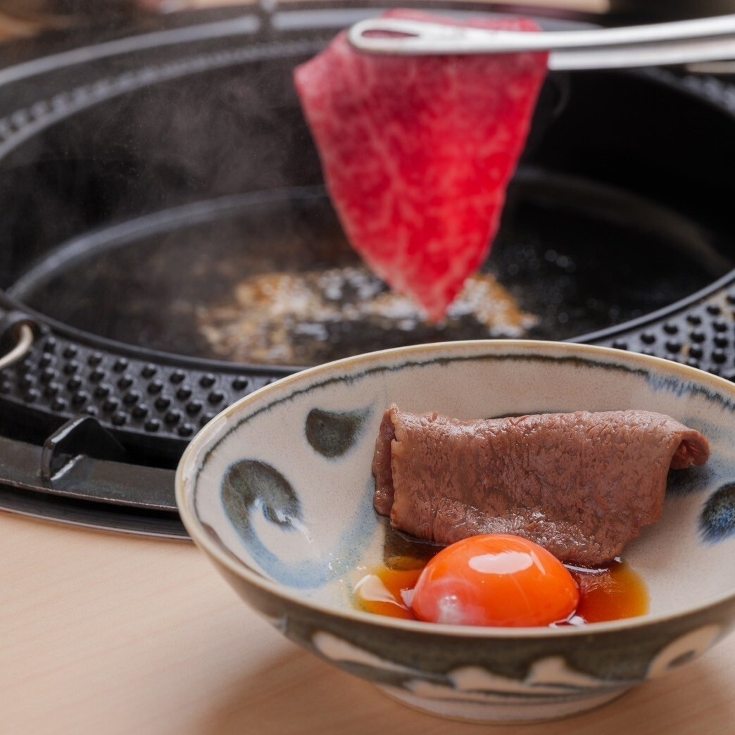 【すき焼きorしゃぶしゃぶコース】
